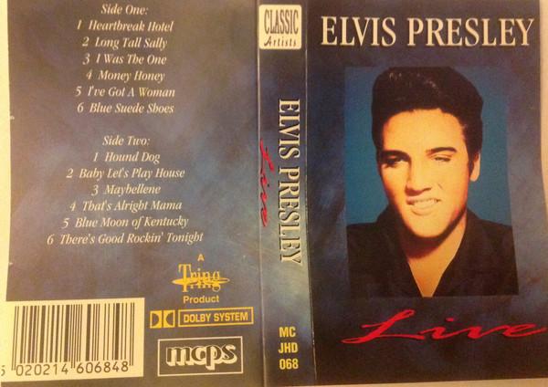 Elvis Presley - Live - Cassette