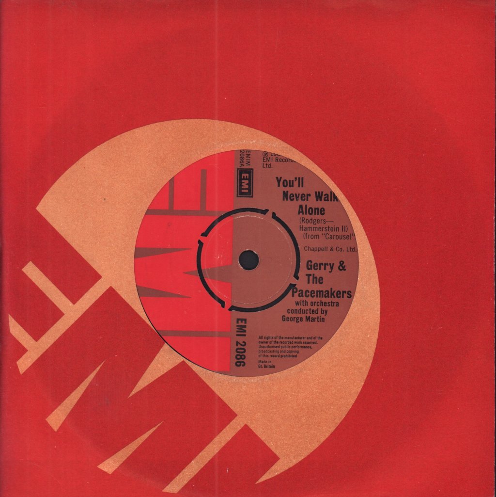Gerry And The Pacemakers - You'll Never Walk Alone - 7 Inch