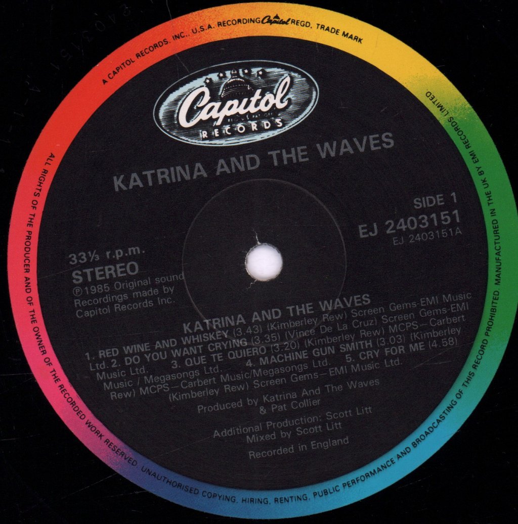 Katrina And The Waves - Katrina And The Waves - Lp