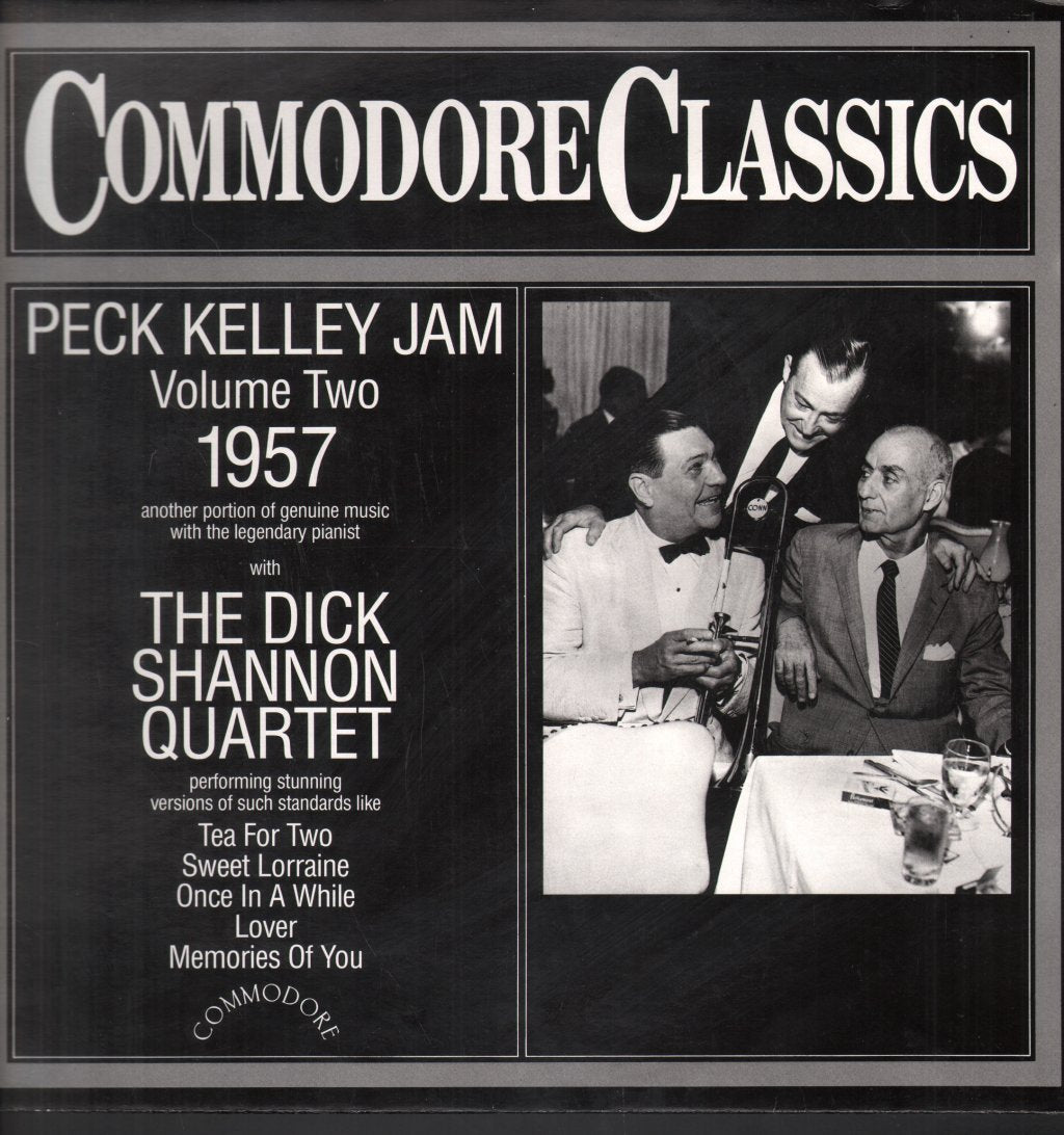 Peck Kelley With Dick Shannon Quartet - Peck Kelley Jam Volume 2 - Lp