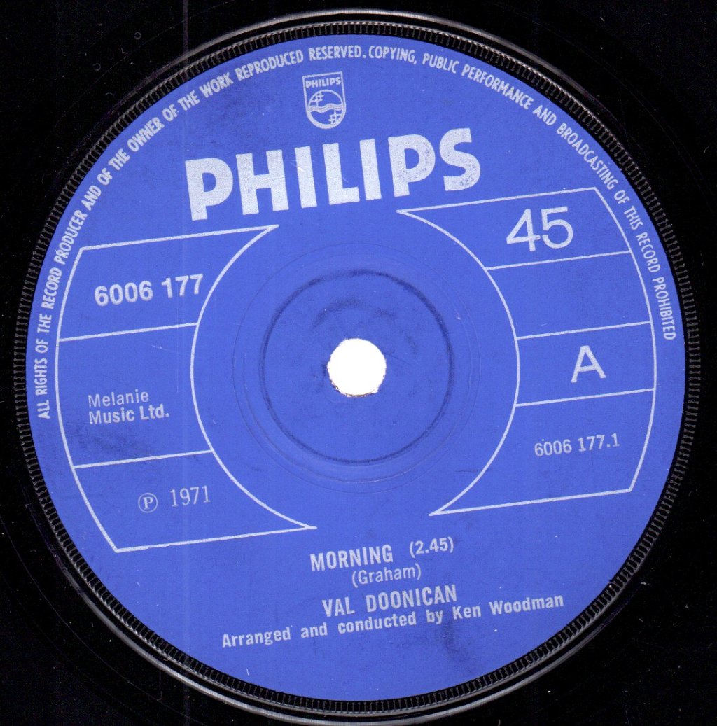 Val Doonican - Morning - 7 Inch