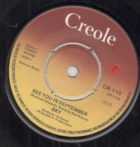 Sky - See You In September - 7 Inch