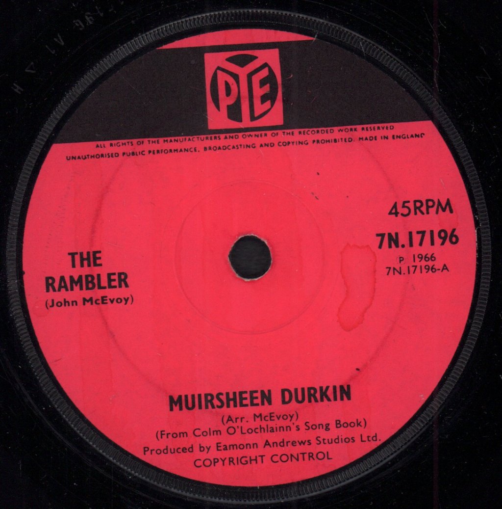 rambler (john mcevoy) - Muirsheen Durkin - 7 Inch
