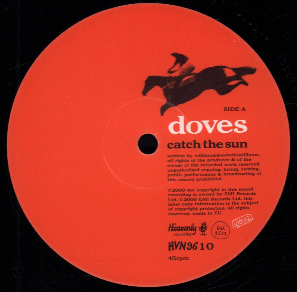 Doves (Manchester Group) - Catch The Sun - 10 Inch