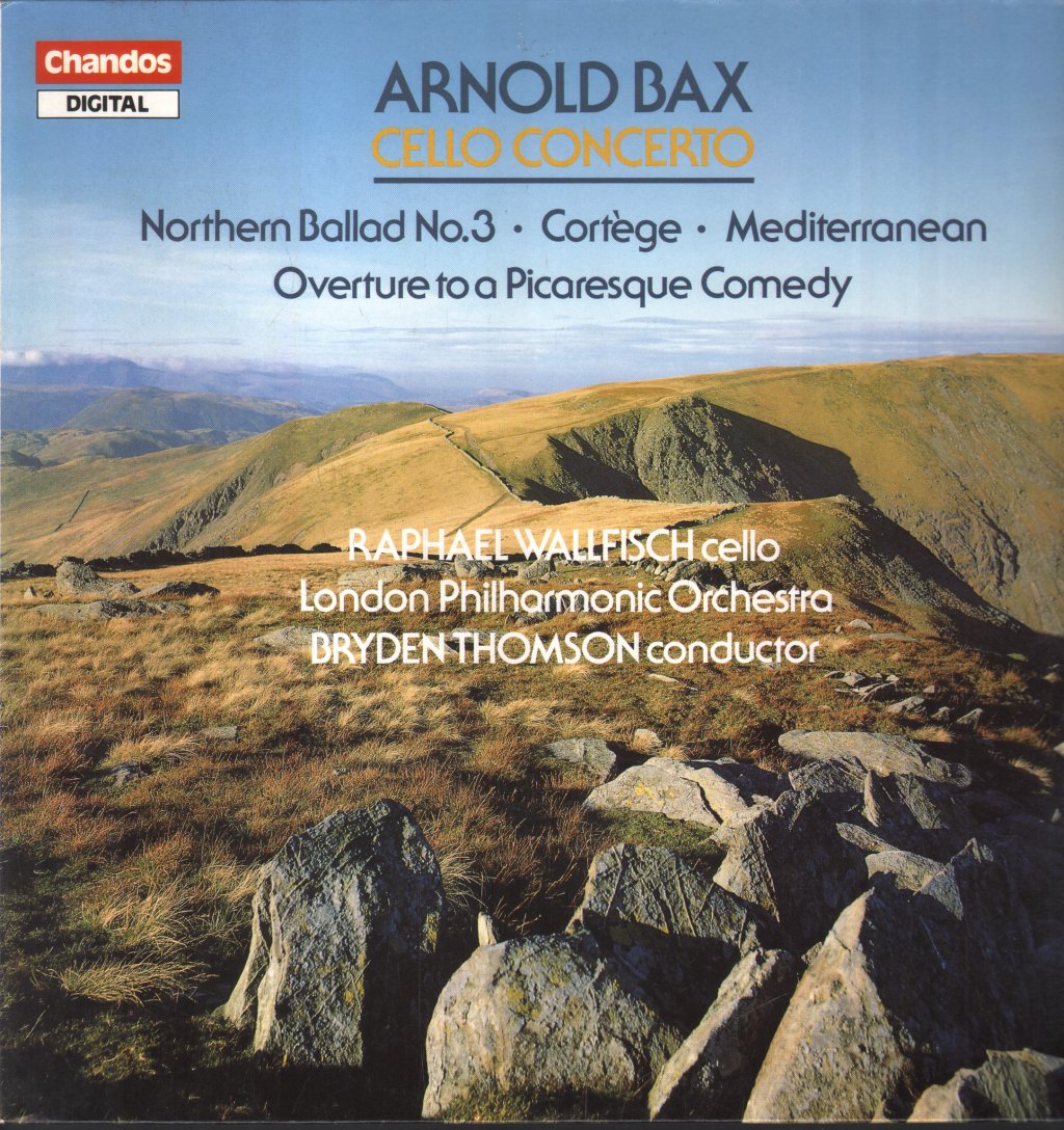 Raphael Wallfisch / London Philharmonic Orchestra / Bryden Thomson - Arnold Bax - Cello Concerto - Lp