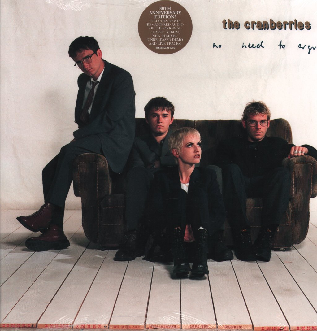 Cranberries - No Need To Argue (30th Anniversary Edition) - Double Lp