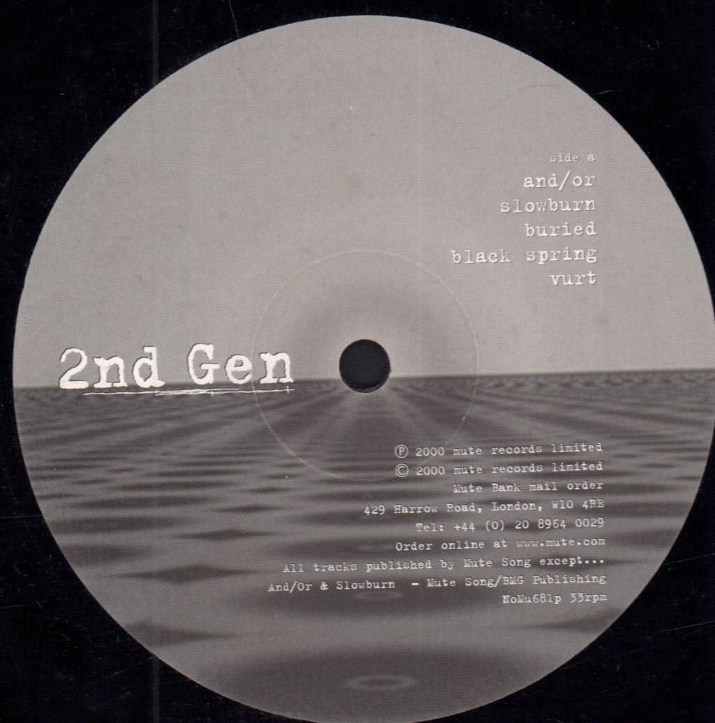 2Nd Gen - Irony Is - Lp