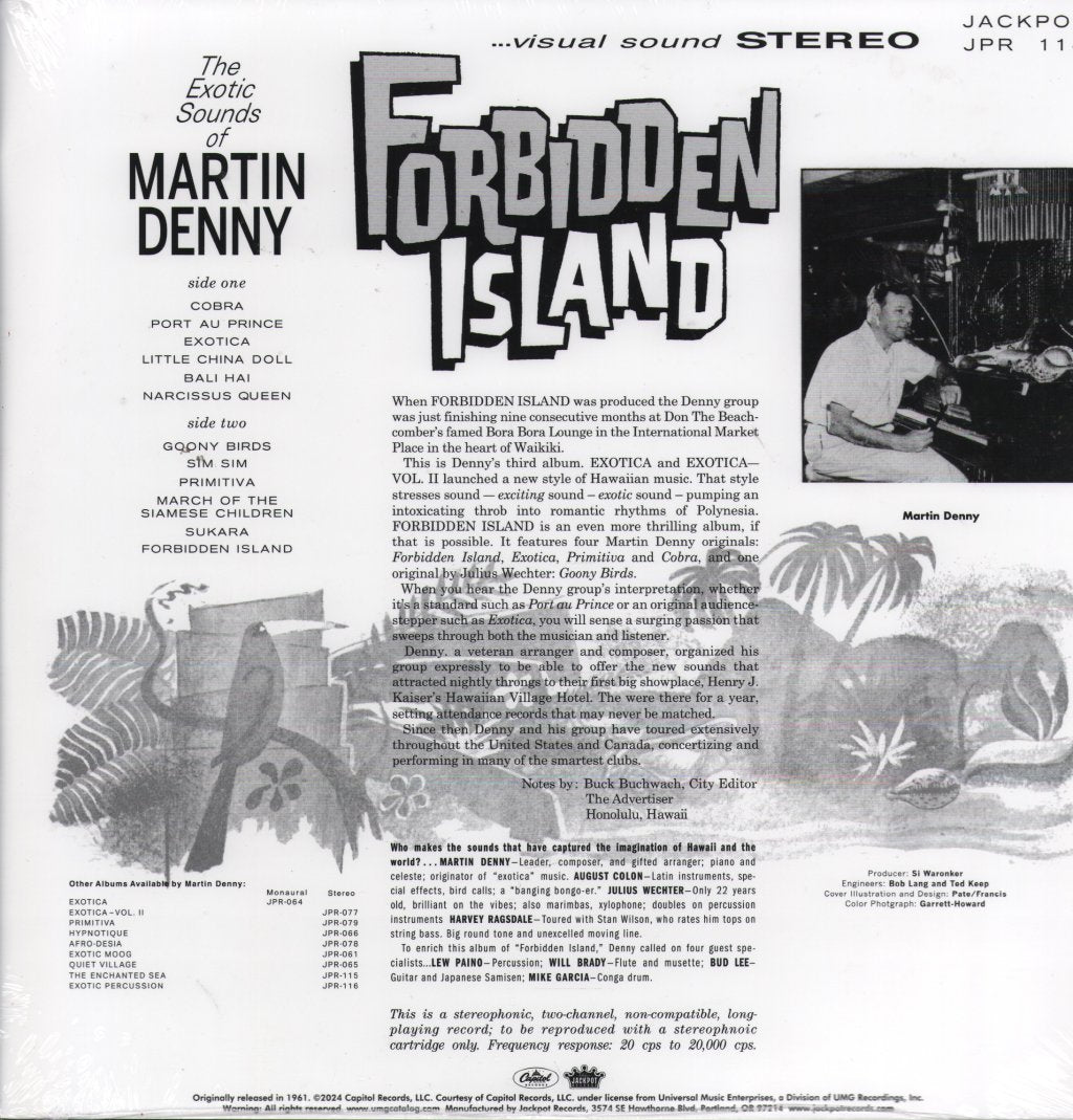 Martin Denny - Forbidden Island - Lp