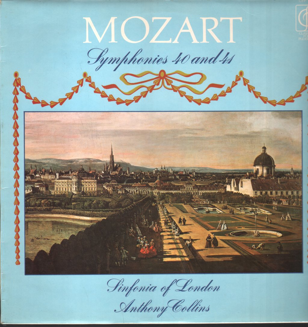 Sinfonia Of London / Anthony Collins - Mozart - Symphonies 40 And 41 - Lp