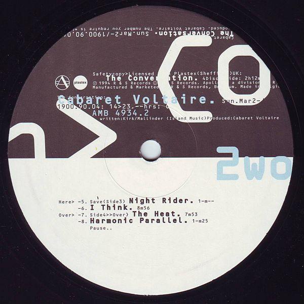 Cabaret Voltaire - Conversation - Lp Set
