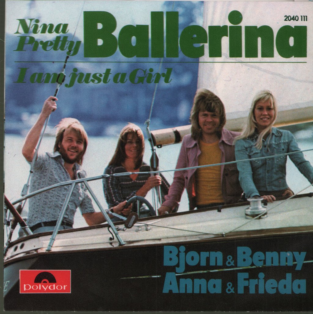 Björn & Benny, Agnetha & Anni-Frid - Nina, Pretty Ballerina - 7 Inch