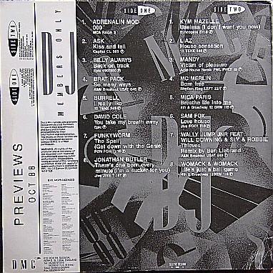Various Artists - October 88 Previews - Lp