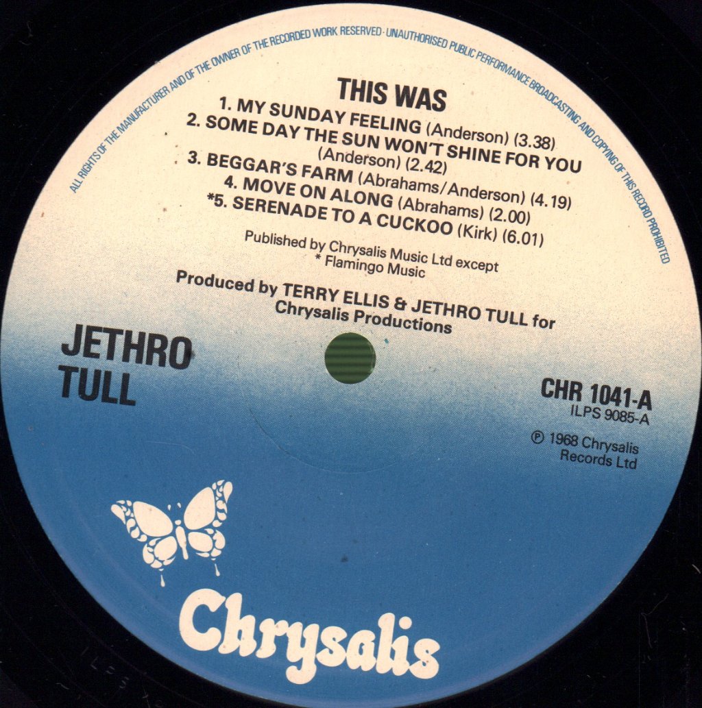 Jethro Tull - This Was - Lp