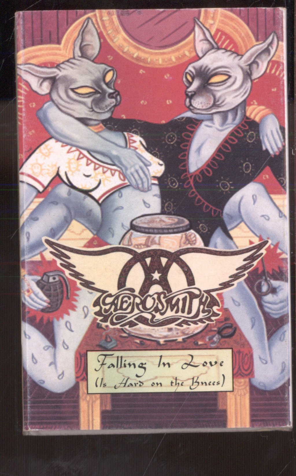 Aerosmith - Falling In Love (Is Hard On The Knees) - Cassette
