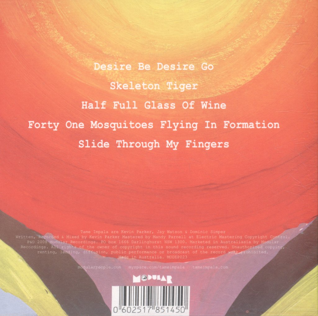Tame Impala - Tame Impala - Cd