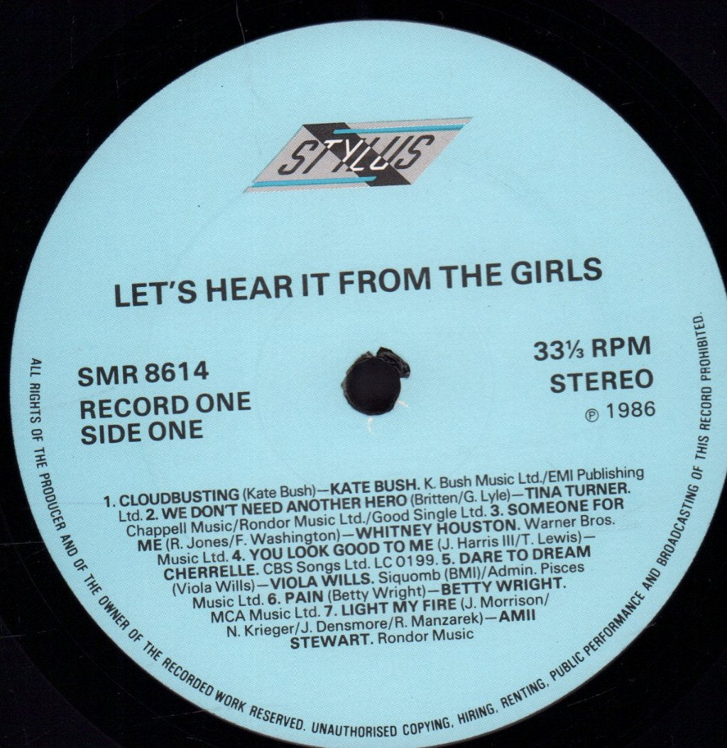 Various Artists - Let's Hear It From The Girls - Double Lp