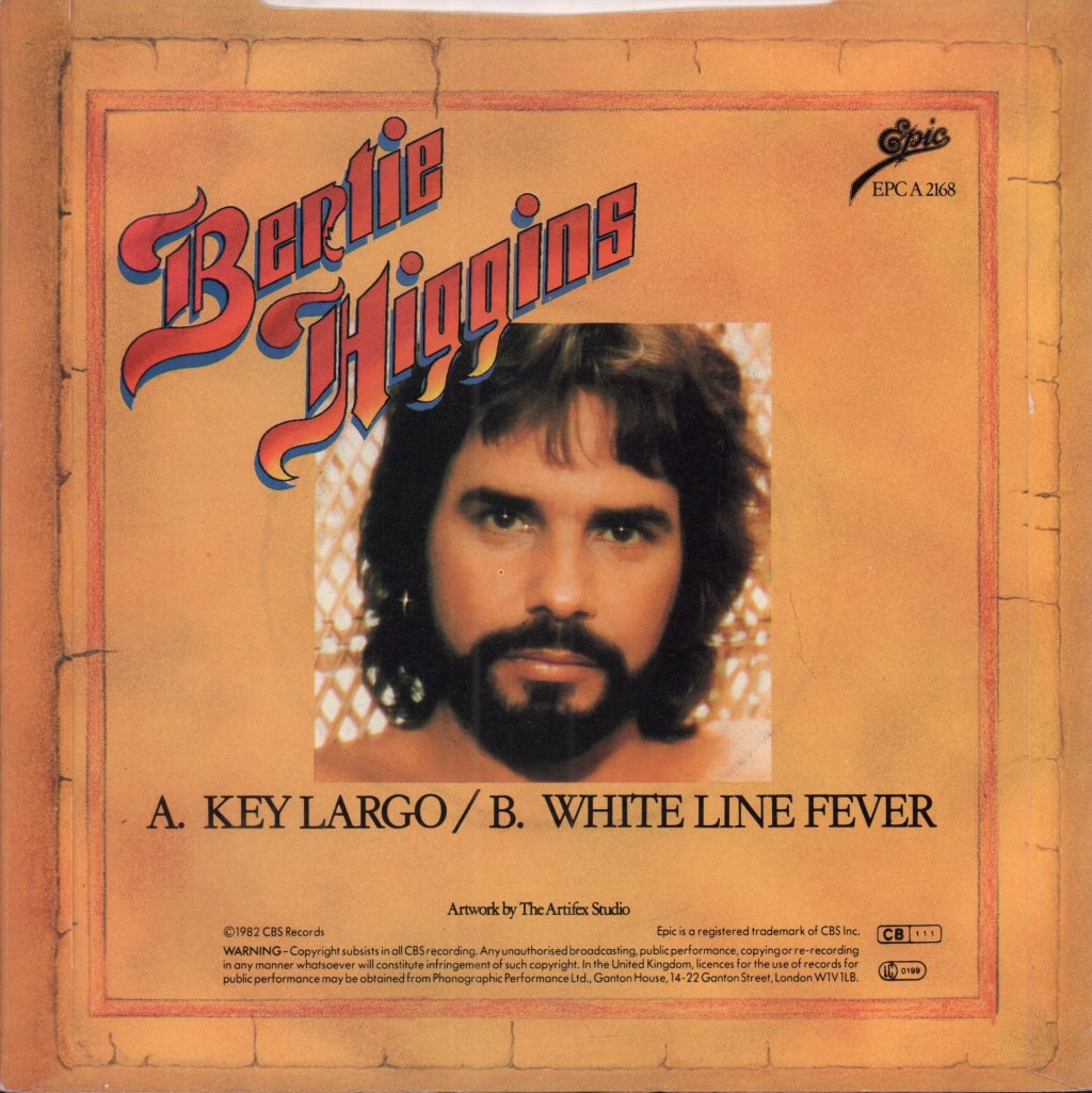 Bernie Higgins - Key Largo - 7 Inch