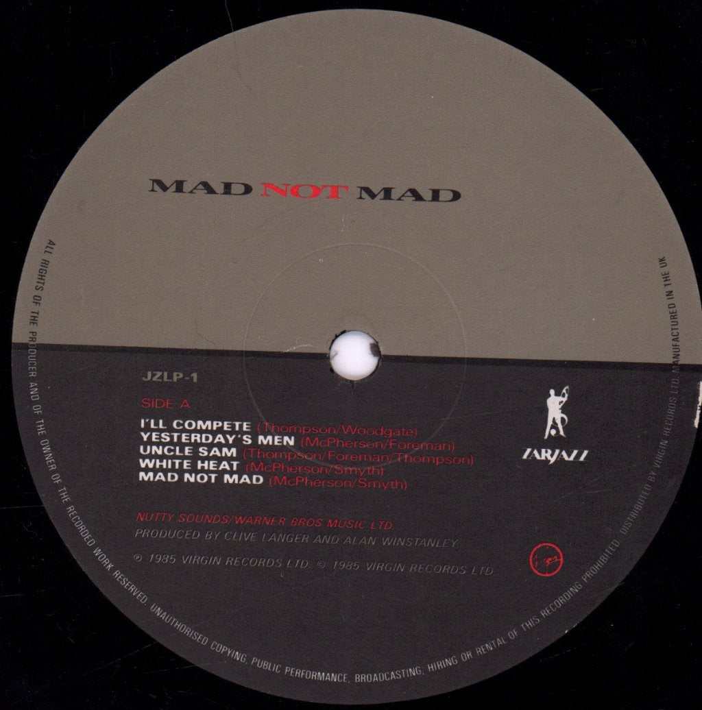 Madness - Mad Not Mad - Lp