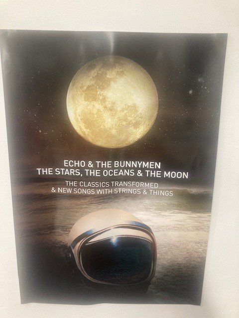 Echo And The Bunnymen - Stars, The Ocean & The Moon - Poster