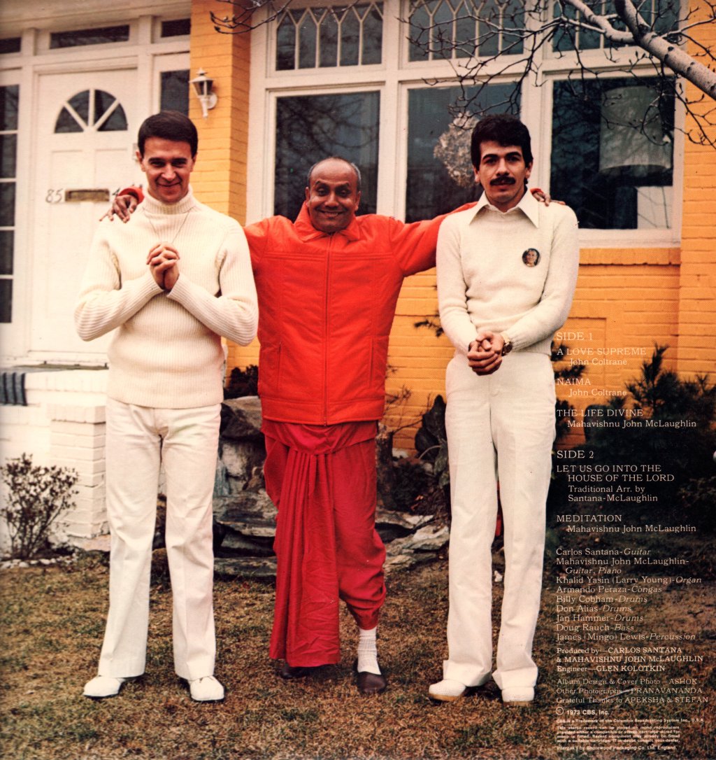 Carlos Santana And Mahavishnu John McLaughlin - Love Devotion Surrender - Lp