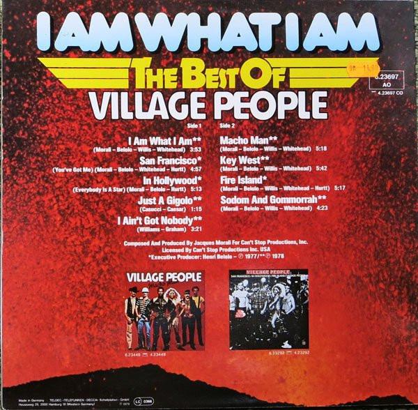 Village People - I Am What I Am - The Best Of Village People - Lp
