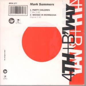 Mark Summers - Party Children - 7 Inch