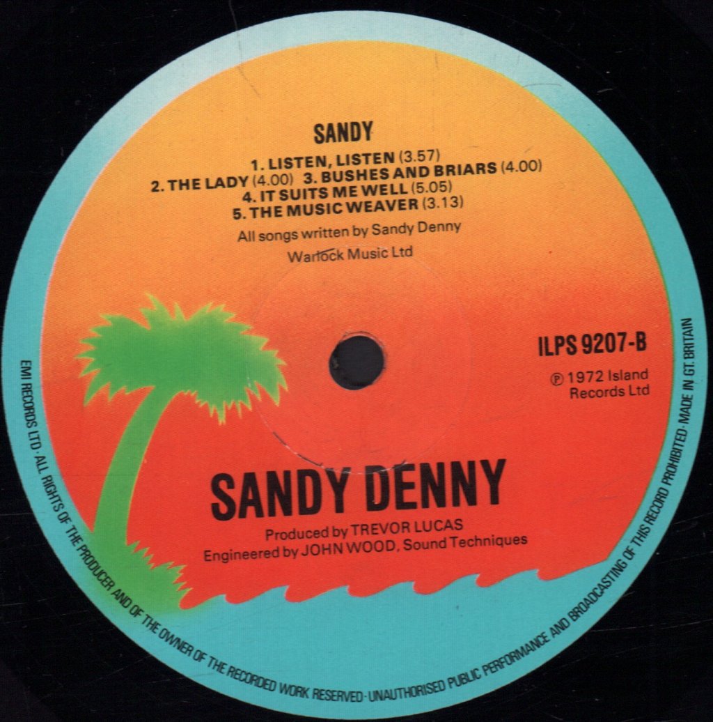 Sandy Denny - Sandy - Lp