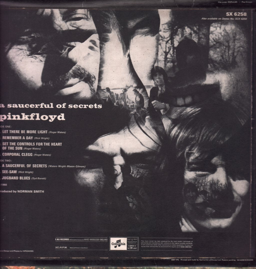 Pink Floyd - A Saucerful Of Secrets - Lp