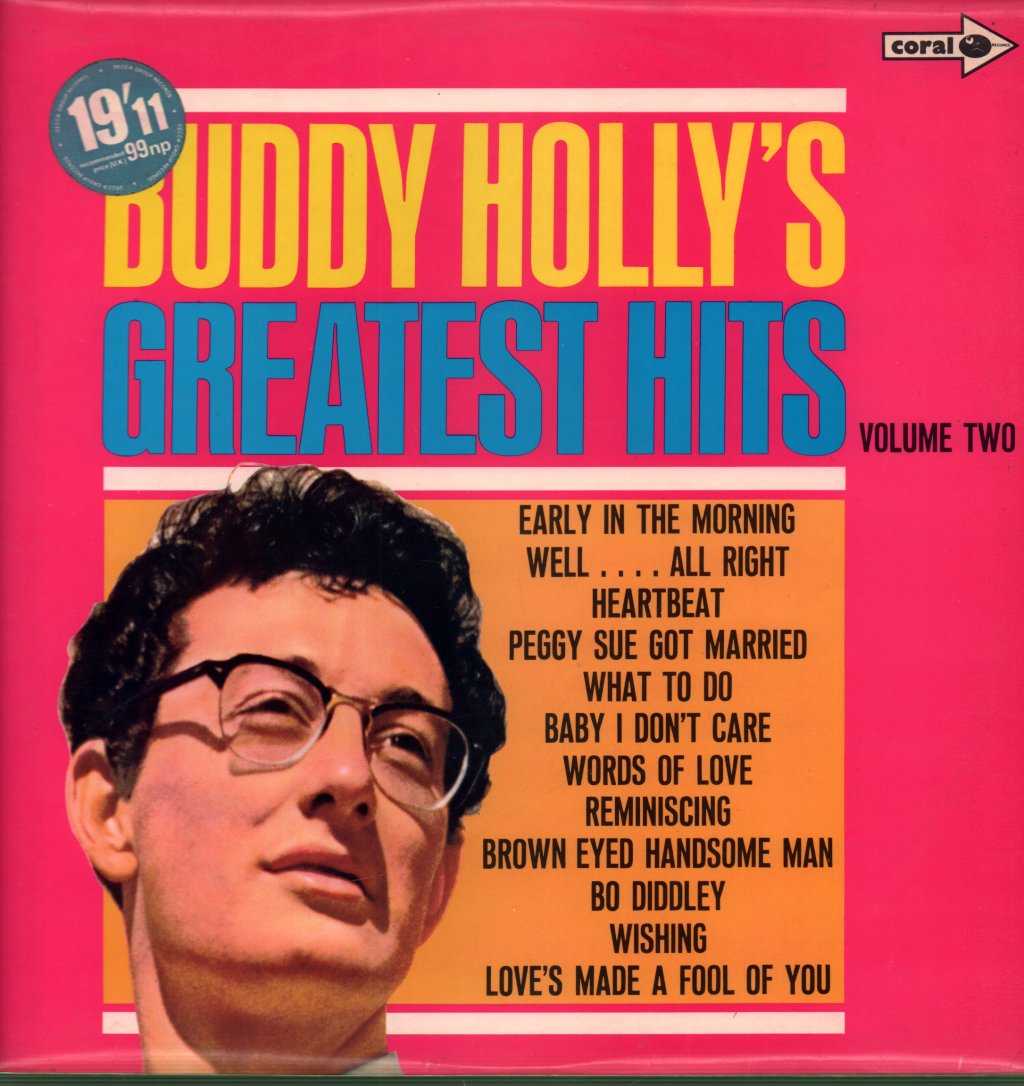 Buddy Holly - Greatest Hits Vol 2 - Lp