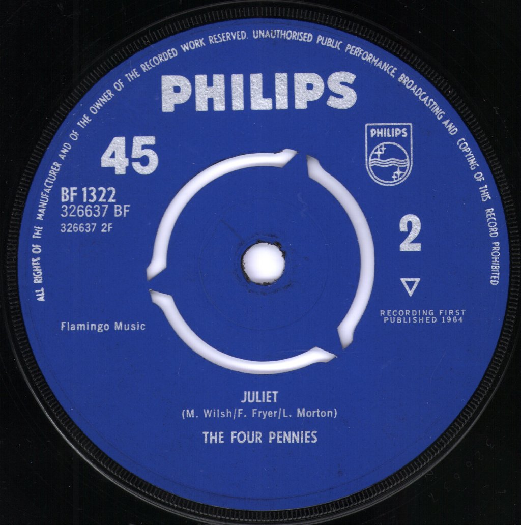 Four Pennies - Tell Me Girl - 7 Inch