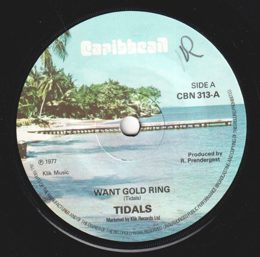 Tidals - Want Gold Ring - 7 Inch