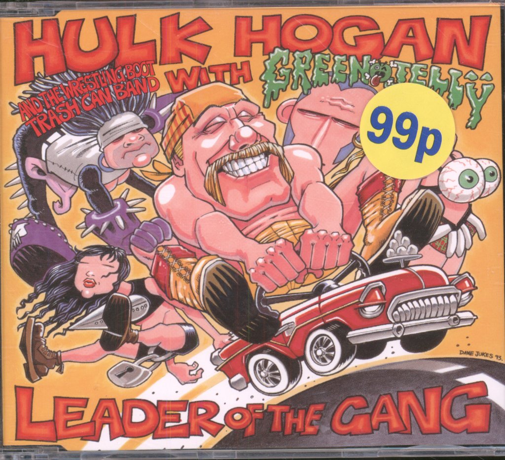 Hulk Hogan And The Wrestling Boot Band with Green Jelllÿ - Leader Of The Gang - Cd