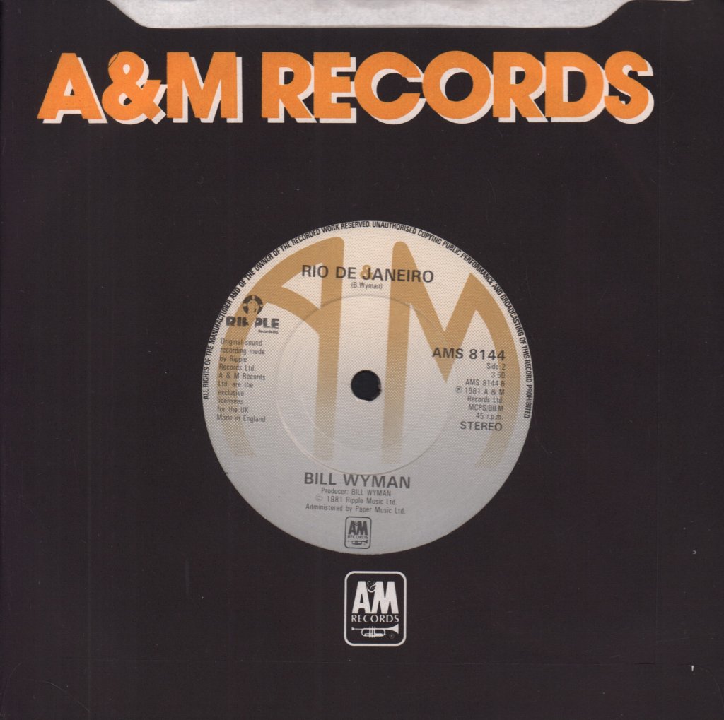 Bill Wyman - Je Suis Un Rock Star - 7 Inch