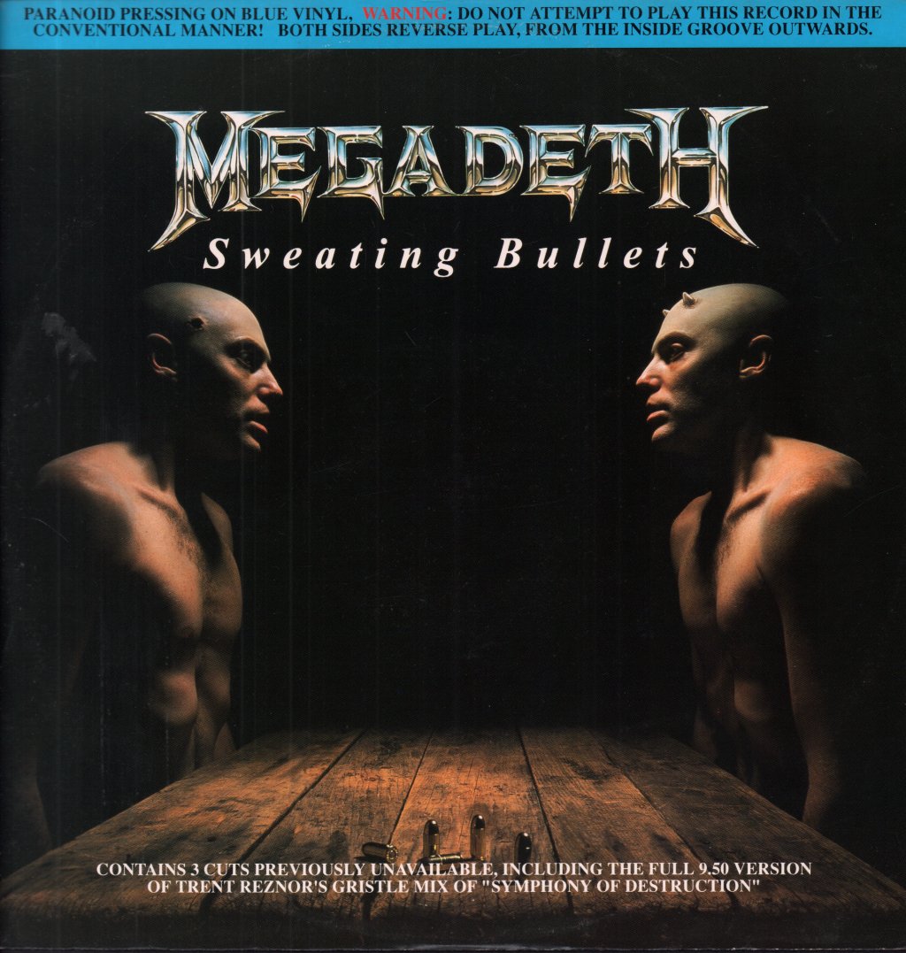 Megadeth - Sweating Bullets - 12 Inch