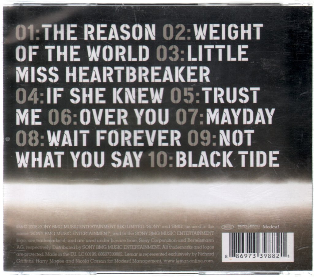 Lemar - Reason - Cd