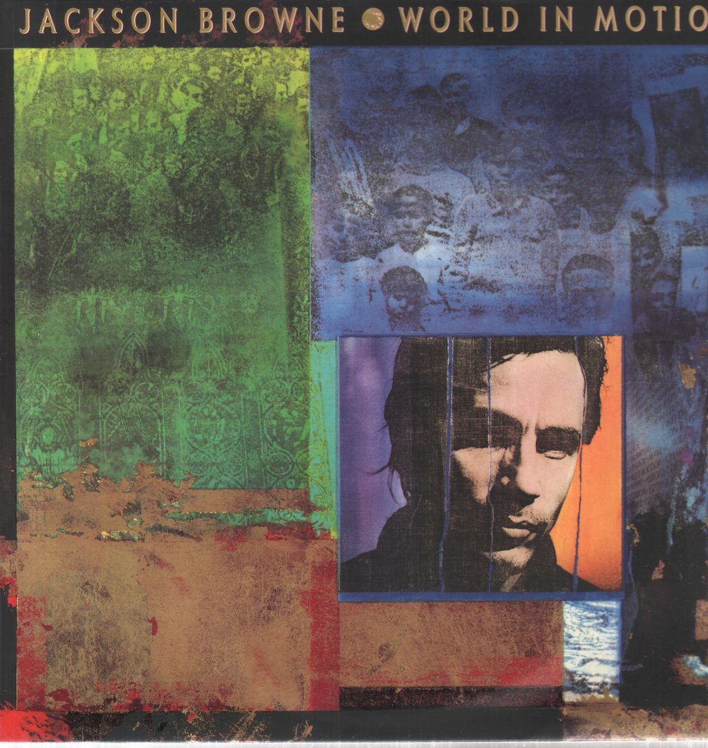 Jackson Browne - World In Motion - Lp