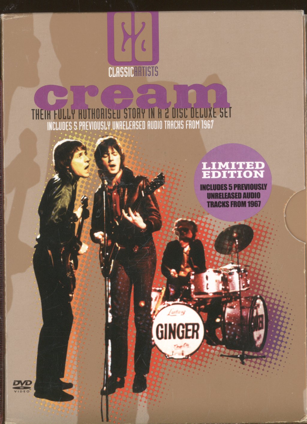 Cream - Their Fully Authorised Story - Cd/Dvd