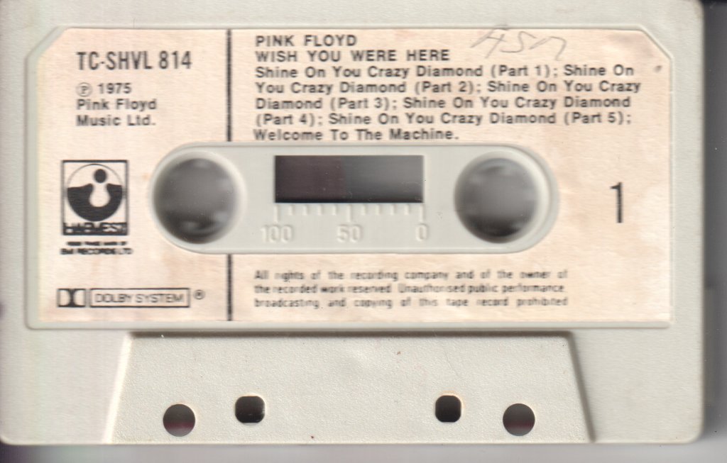 Pink Floyd - Wish You Were Here - Cassette