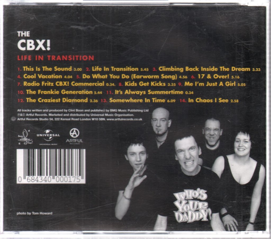 Clint Boon Experience - Life In Transition - Cd