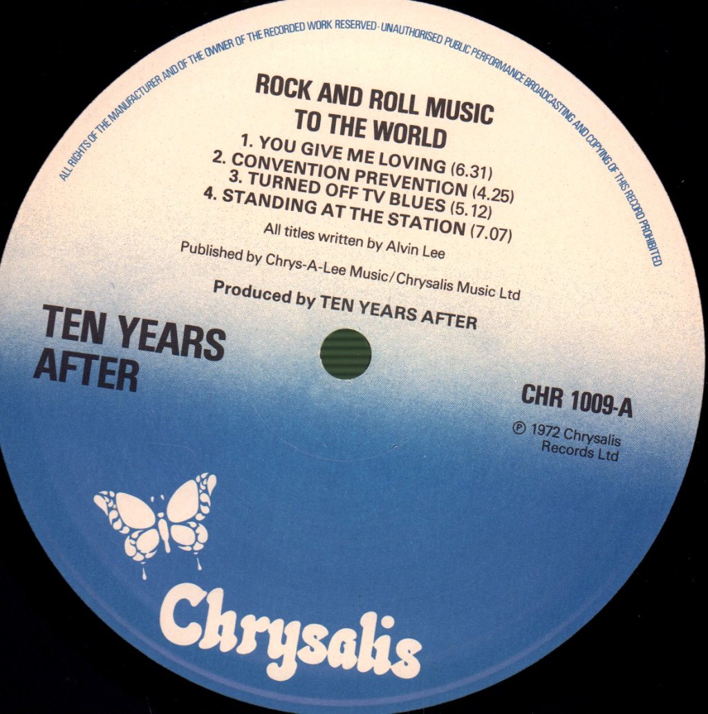 Ten Years After - Rock And Roll Music To The World - Lp