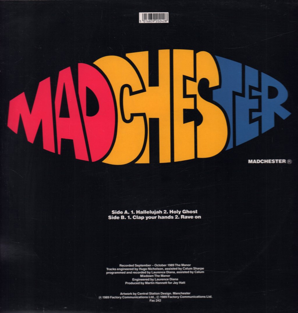 Happy Mondays - Hallelujah - 12 Inch