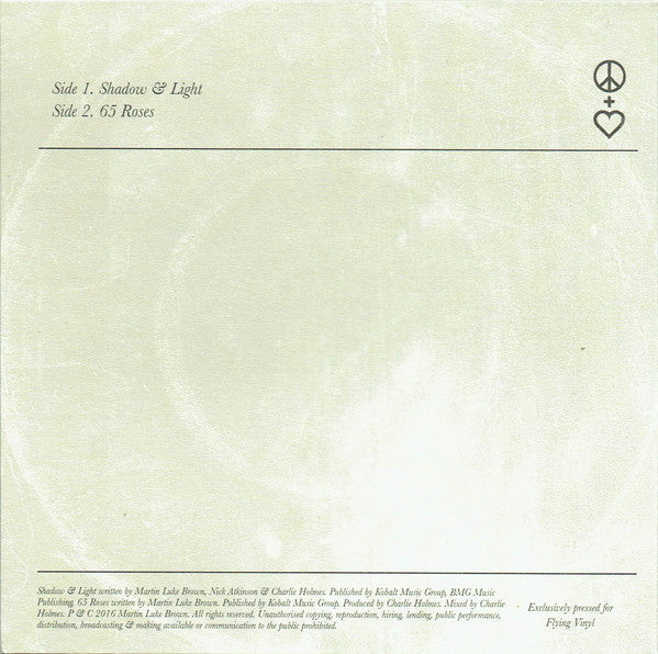 Martin Luke Brown - Shadow & Light - 7 Inch