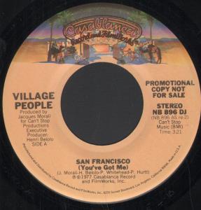 Village People - San Francisco - 7 Inch