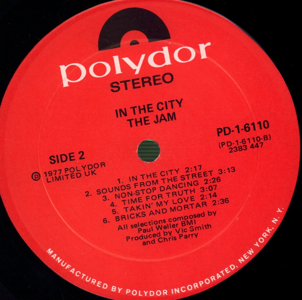 Jam - In The City - Lp
