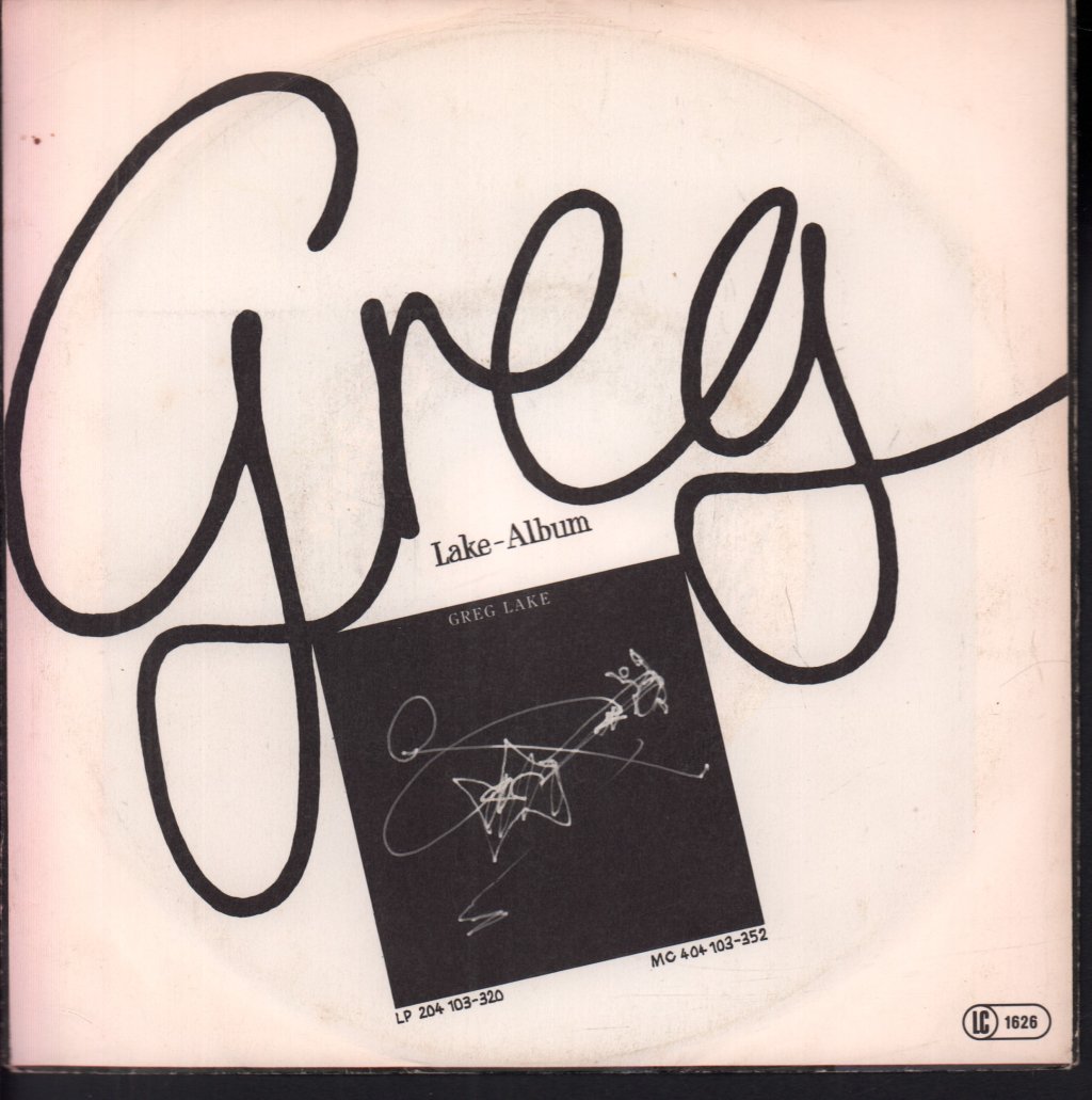 Greg Lake - It Hurts - 7 Inch