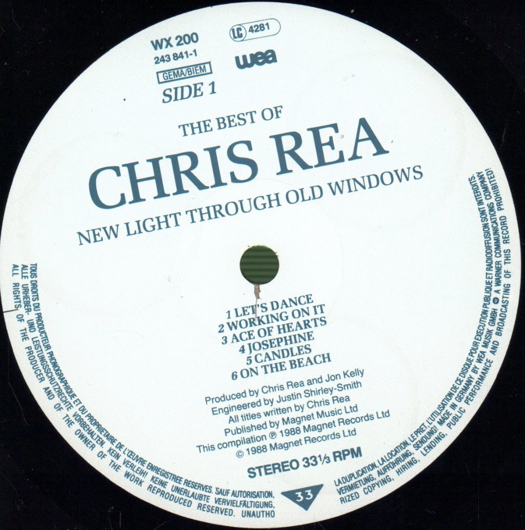 Chris Rea - New Light Through Old Windows (Best Of) - Lp