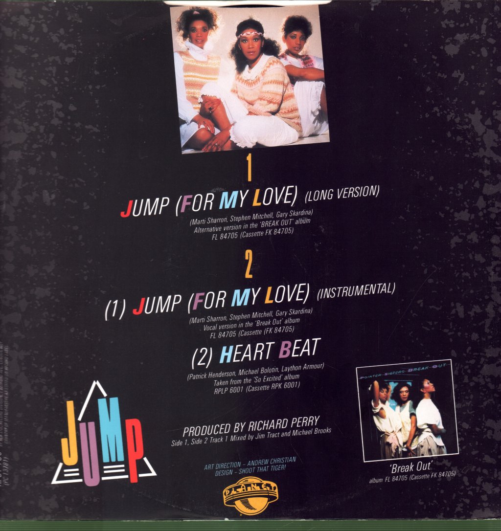 Pointer Sisters - Jump - 12 Inch