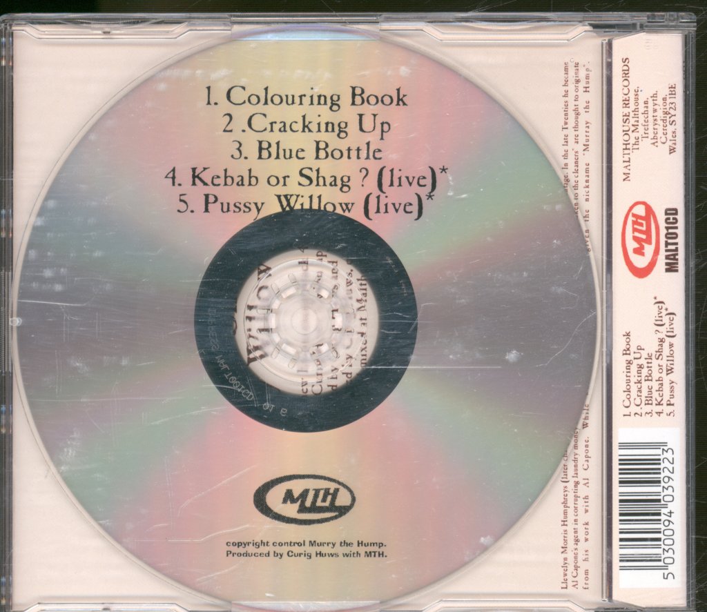 Murry The Hump - Colouring Book Ep - Cd