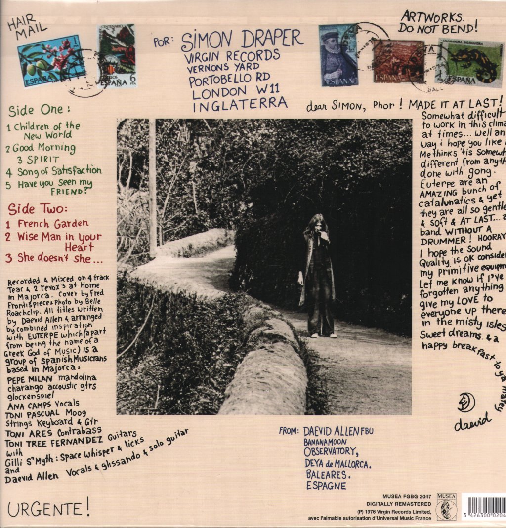 Daevid Allen and Euterpe - Good Morning! - Lp
