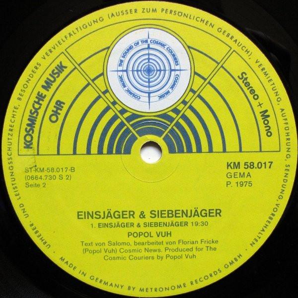 Popol Vuh - Einsjäger & Siebenjäger - Lp